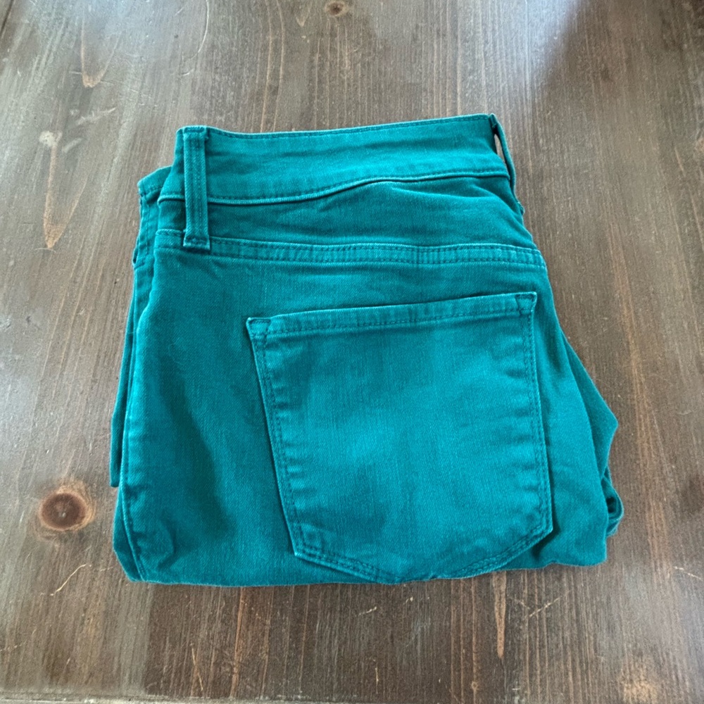 Old Navy blue/green rockstar super skinny jeans